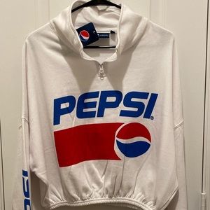 Pepsi Women's Crop Jacket Size L